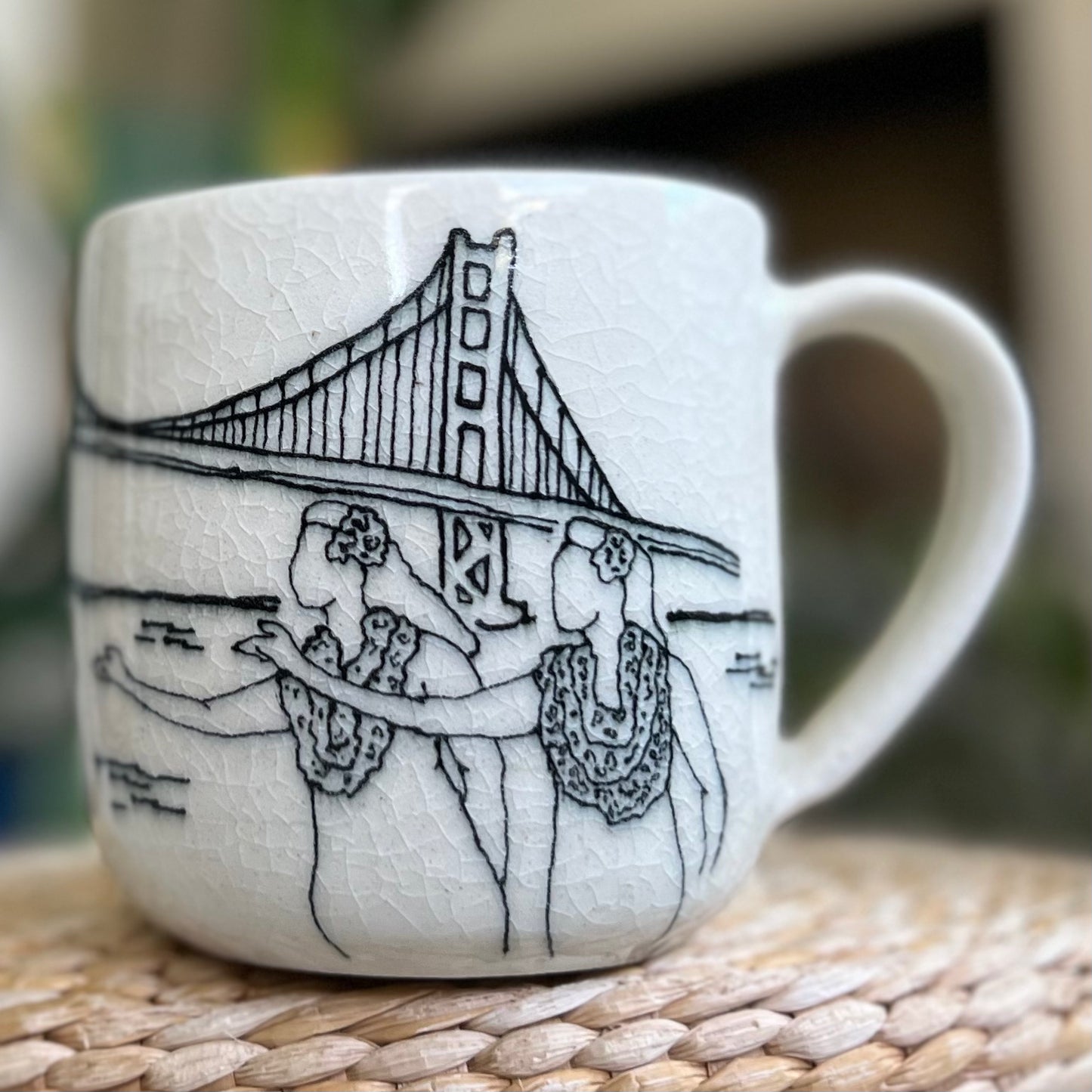 Golden Gate Hula Mug