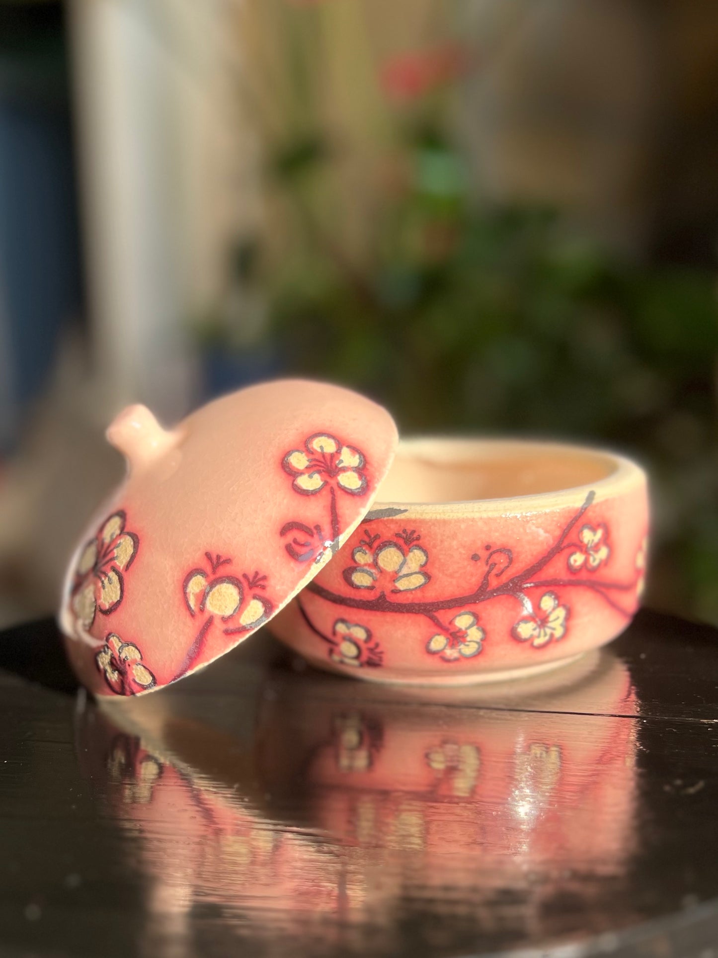 Plum Blossom Container