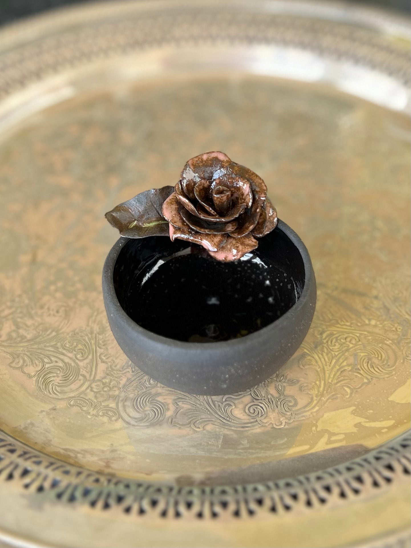 Trinket Dish in Dark Mode